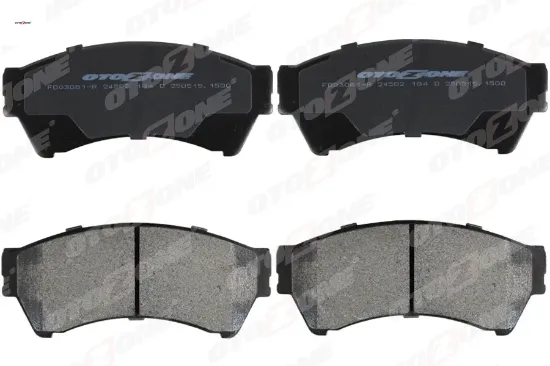 Ön fren balata mazda 6 2.0l lf gh 08-12 otozone gsyd3323z/ gsyd3323za/ gsyd3328za resmi