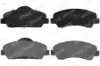 Ön fren balatası peugeot p301 12 p308 13 cıtroen c-elysee 12 c4 14 266mm otozone 1608691380/ 1610699280 resmi