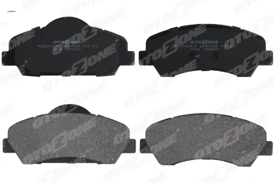 Ön fren balatası peugeot p301 12 p308 13 cıtroen c-elysee 12 c4 14 266mm otozone 1608691380/ 1610699280 resmi