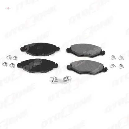 Ön fren balatası peugeot p206 1.4 1.6 09/98 p306 1.4 1.6 5/93 kulakları deliksiz otozone 4254.94/ 421.91/ 4253.20/ wva23205 resmi