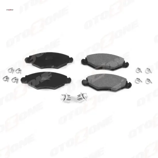 Ön fren balatası peugeot p206 1.4 1.6 09/98 p306 1.4 1.6 5/93 kulakları deliksiz otozone 4254.94/ 421.91/ 4253.20/ wva23205 resmi