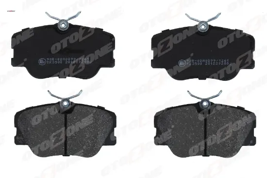 Fren balatası on mercedes w201 w124 s124 c124 a124 otozone a0004209920 resmi