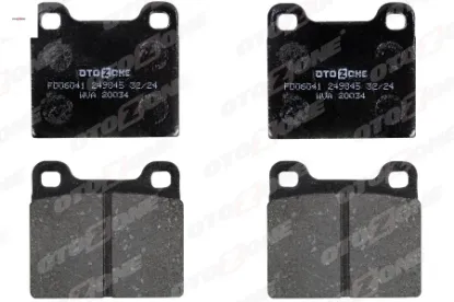 Fren balatası on mercedes w108 w109 w111 w112 w114 w115 r107 otozone a0014207720 resmi