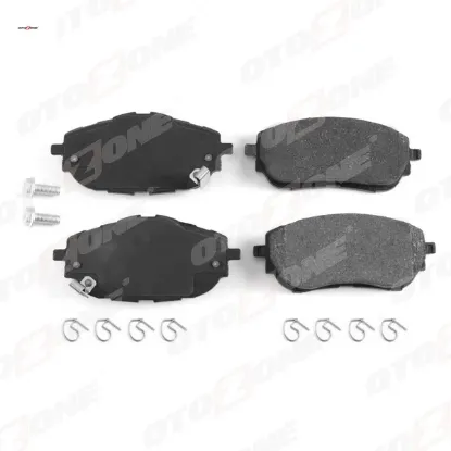 Ön fren balata toyota aurıs corolla 1.33l 1.6l 1nr-fe 1zr-fae nre180 zre181 zre185 12- / 1.4l 1nd-ft otozone 0446502390/ 0446502391 resmi
