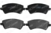 Ön fren balata toyota corolla 1.4l 1.6l 4zz-fe 3zz-fe zze120 zze121 vvti 02-06 / 1.4l 1ndtv nde120 0 otozone 0446502061/ 0446502130/ 04465yzzdc resmi
