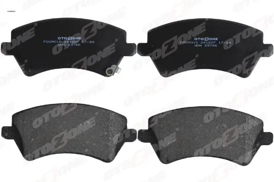 Ön fren balata toyota corolla 1.4l 1.6l 4zz-fe 3zz-fe zze120 zze121 vvti 02-06 / 1.4l 1ndtv nde120 0 otozone 0446502061/ 0446502130/ 04465yzzdc resmi