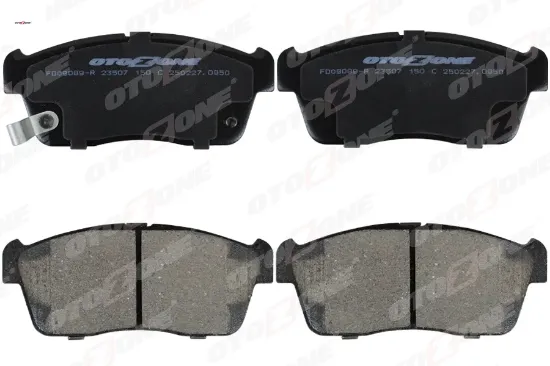 Ön fren balata daıhatsu copen 1.3l l881 06- / sırıon 1.0l 1kr-fe m300 05- / suzukı alto 1.1l f10d rf otozone 04465b1010/ 5581080g10/ 5581076a00 resmi
