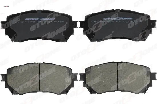 Ön fren balata mazda 6 2.0l pe gj 13-18 otozone ghy13328z/ g4ya3328z/ ghy93328z resmi