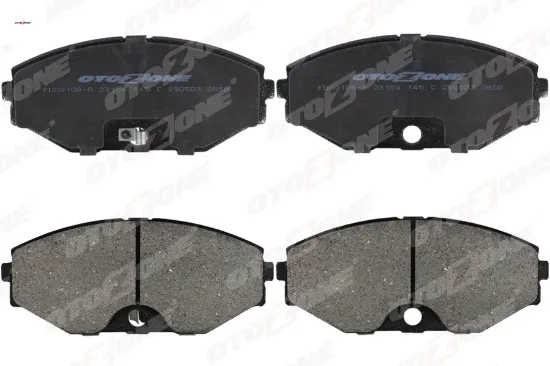 Ön fren balata nıssan maxıma 2.0l vq20de v6 a33 01- / 3.0l vq30de dohc a33 v6 00- otozone 4106064u92/ ay040ns063/ 4106060u90 resmi