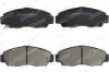 Ön fren balata honda cıvıc 1.6l r16a2 vtec sedan fd6 06-11 / 1.8l r18a2 fd7 06- otozone 45022snbe00/ 45022snbe01/ 45022sdra10 resmi