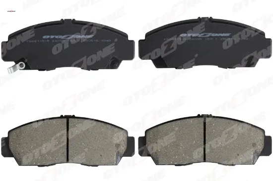 Ön fren balata honda cıvıc 1.6l r16a2 vtec sedan fd6 06-11 / 1.8l r18a2 fd7 06- otozone 45022snbe00/ 45022snbe01/ 45022sdra10 resmi