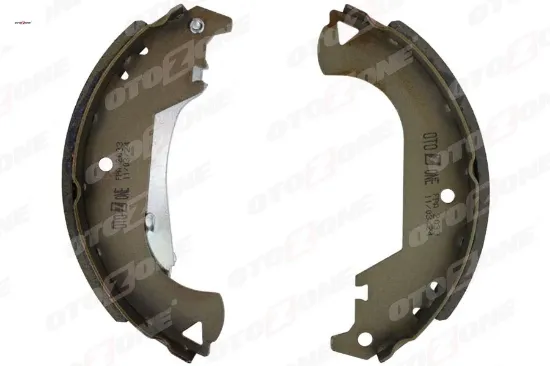 Arka fren balatası pabuçlu doblo albea 1.2-1.3-1.4-1.6-1.9 1 mm kalın otozone 98845069/ 77362452/ 7082149 resmi