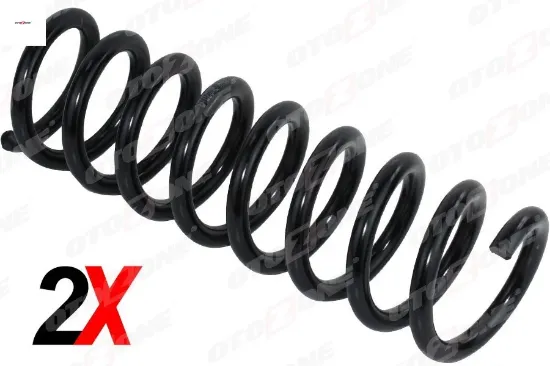 Helezon yay on renk kodu: 2 x beyaz w210 95 00 s210 96 03 otozone a2103212904 resmi
