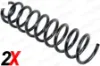 Helezon yay on classic / elegance renk kodu: 1 x mavı / 2 x beyaz mercedes e-class w211 s211 otozone a2113211404 resmi