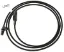 Abs sensoru arka sol mercedes sprınter b906 . Vw crafter 30-35-50 sagem a9065400117/ 2e0927801 resmi