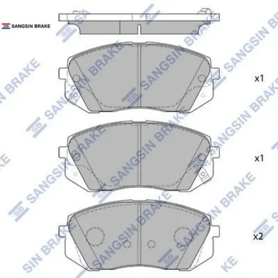 Ön fren balata sportage 1.6l g4fj t-gdı 15- / ix35 2.0l d4ha crdi 10- 1.6l g4fd gdi 11- / kona. Tucs sangsın 581012sa51/ 581013za76/ 581014wa10 resmi
