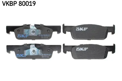 Ön fren balata clıo ıv 12 logan ıı 12 sandero ıı 12 skf 410602581r/ 410605612r/ 410605951r resmi