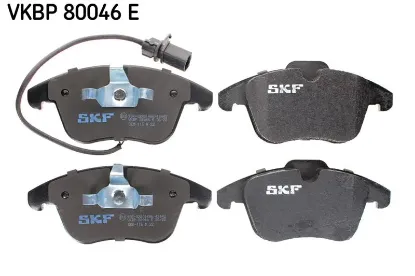 Ön balata fişli a4-a5-a6-a7-q5 2008 0986tb3165 skf 8k0698151d/ 8r0698151/ 4g0698151d resmi