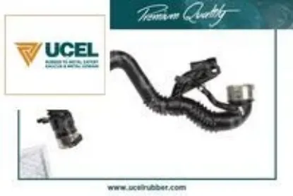 Turbo borusu kadjar 15 qashqaı 11-13 üçel kauçuk 14460hx40b resmi
