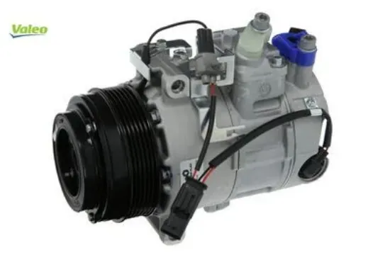 Klıma kompresoru mercedes w204 s204 c204 c218 w212 s212 x204 r231 valeo a0008302600 resmi