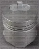 Motor piston segman 0.61 -1.2 partner-berlıngo 1.9 dzl dw8 82.20 çap yenmak 0628.J2/ 6606401 resmi
