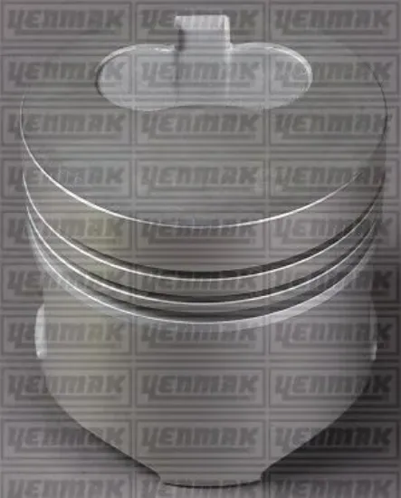 Motor piston segman 0.61 -1.2 partner-berlıngo 1.9 dzl dw8 82.20 çap yenmak 0628.J2/ 6606401 resmi