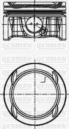 Piston segman 0.50 astra j-corsa d-e-mokka-ınsıgnıa a-merıva b-adam-zafıra c-cruze-trax 1.4 16v 73mm yenmak 55565420/ 55580179/ 55580184/ 625072 resmi