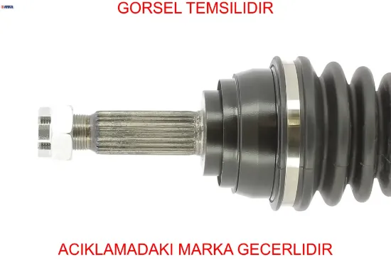 Aks kafası dış accent 94-00 -admıre 03-06 -mılenıum 00-03 1.3-1.5 absli 44 diş yeni anka 4950025301 resmi