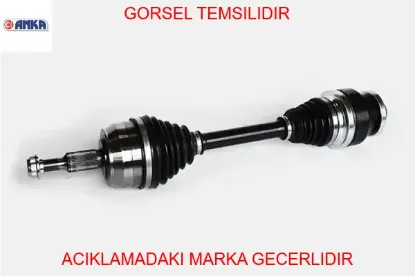 Aks kafası iç sol 2.5 tdı otm. 6 vit. 03 t5 anka 7h0407271a/ 7h0407271ab/ 7h0407271ad resmi