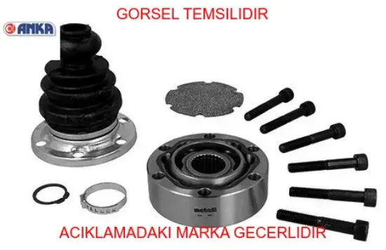 Aks kafası iç sol 1.9 tdı 5 vit. 03 09 t5 anka 7h0407331b/ 7h0498103 resmi