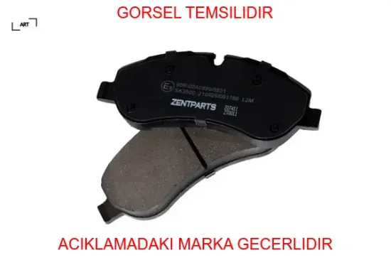 Ön balata transıt v363 14 -transıt custom 2.2 tdcı 12 art mebk2j2k021aa/ bk212k021aa / 1842632 resmi