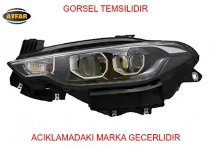 Far motorlu sol krom çıtalı - led drl park egea 16-20 ayfar 52145166 resmi