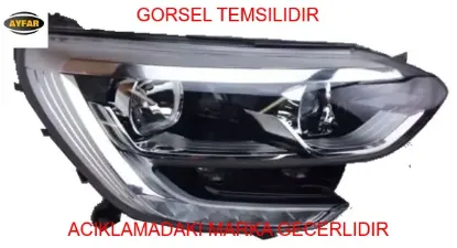 Far sag megane ıv 21 faz 2 touch-joy model ledli krom cercevelı motorlu ayfar 260102357r resmi