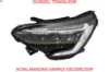 Far ledli sol motorlu renault clıo v 19 23 siyah çıtalı far beyni dahil ayfar 260609987r resmi