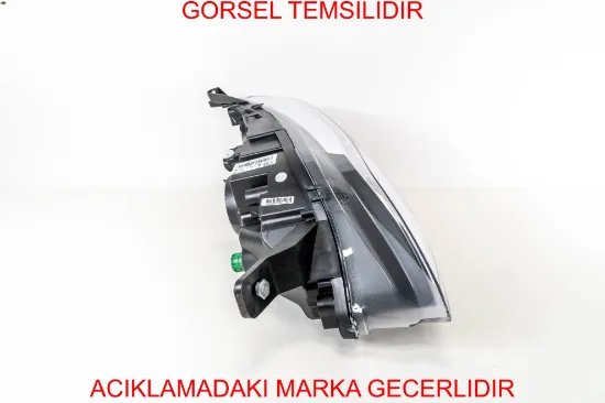 Far motorlu sol - krom çerçeveli led ballast hariç ducato maxı -p.boxer - c.jumper 14 ayfar 46862291 resmi