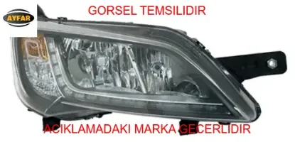 Sağ Far Motorlu- Siyah Çerçeveli Led (ballast Dahil) Ducato-boxer-jumper 14=> 46862287 resmi