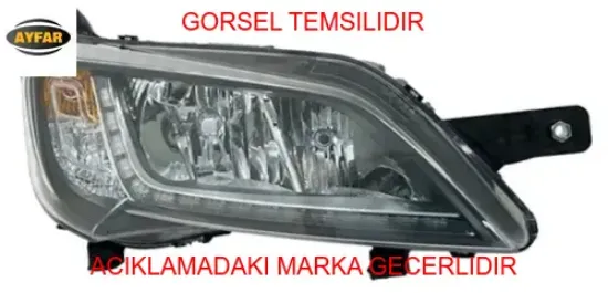 Sağ Far Motorlu- Siyah Çerçeveli Led (ballast Dahil) Ducato-boxer-jumper 14=> 46862287 resmi
