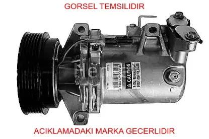 Kompresör sandero 1.5 dci bosch 8201025121 resmi