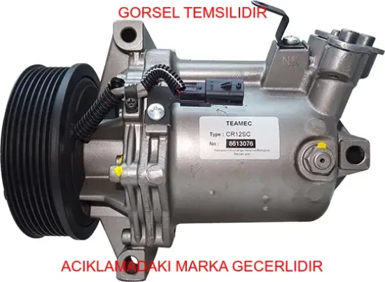 Klıma kompresörü renault fluence 10 nıssan pulsar c13 14 juke f15 14 19 dacıa duster 10 dokker 12 1. Bosch 926007836r 926008367r resmi