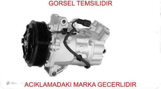 Klima kompresörü renault captur ıı 20 clıo v 19 1.3tce bosch 926009126r resmi