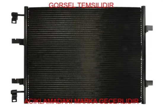 Klima radyatörü kondenser trafıc ıı 01> opel vivaro 1.9 dti 2.0 cdti bosch 4417650/ 93854159/ 8200411148 resmi