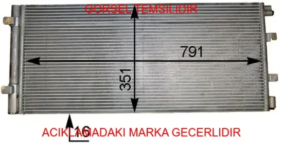 Radyatör master ııı 2.3 dci 125 fwd bosch 921007845r resmi