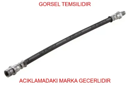 Fren hortumu arka bütün mod 1 ucu dişi 280 mm a2104280035 resmi