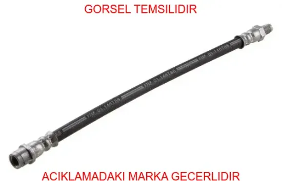 Fren hortumu arka bütün mod 1 ucu dişi 280 mm a2104280035 resmi