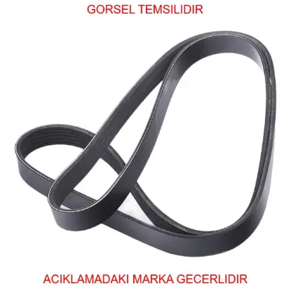 Alternatör kanallı kayışı (6pk1710) combo e-ınsıgnıa a-p206-xsara-fıesta 1.4hdi 5750.Vq/ 5750.Ya/ 5750.Xr resmi