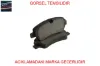 Arka Fren Balatasi Tourneo Custom-transit V362 2.2 1763916/ 25603/ 25604/ GDB1698 resmi