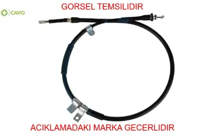 El fren telleri arka sağ coupe disk fren cavo 597702c320 resmi