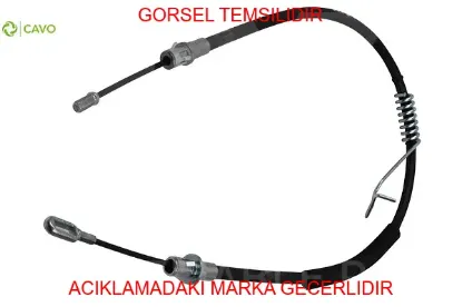 El fren telleri arka sağ transıt v348 06 11 cıft teker cavo 8c1v2a635dc/ 1488313/ 1552043 resmi