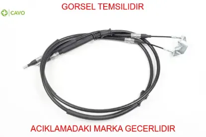 El fren teli arka zafıra 1.6-1.8 kampana fren 00-03-04 cavo 522558/ 90581267/ 522153/ 24436467 resmi