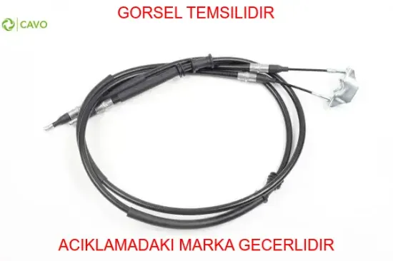 El fren teli arka zafıra 1.6-1.8 kampana fren 00-03-04 cavo 522558/ 90581267/ 522153/ 24436467 resmi